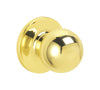 Schlage Dexter Corona Bright Brass Passage Door Knob Right or Left Handed