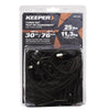 Keeper Black Cargo Net 30 in. L X 15 in. 25 lb 1 pk