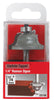 Vermont American 1-1/2 in. D X 1/4 in. X 2-3/8 in. L Carbide Tipped Roman Ogee Router Bit