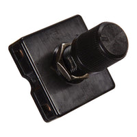 Jandorf 6 amps Single Pole Rotary Appliance Switch Black 1 pk
