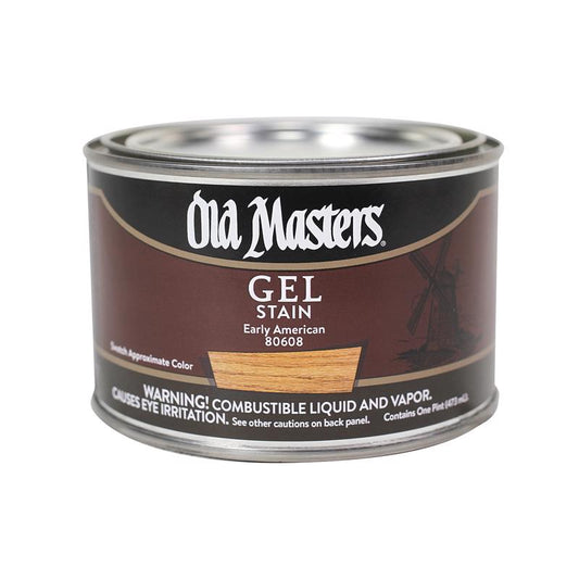 Old Masters Early American Gel Stain 1 pt. (Pack of 4)