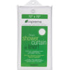 iDesign Ecopreme 72 in. H X 72 in. W White Soft Shower Curtain Liner EVA