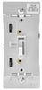 Leviton White 600 W Toggle Dimmer Switch 1 pk - Deal of The Week