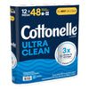 Cottonelle Ultra CleanCare Toilet Paper 12 roll 340 sheet (Pack of 4)