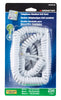 Monster Just Hook It Up 25 ft. L White Telephone Handset Coil Cord