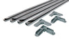 Prime-Line Mill Aluminum 5/16 in. W X 3/4 in. L Screen Frame Kit 1 pk
