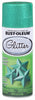 Rustoleum 302573 10.25 Oz Turquoise Glitter Specialty Spray Paint (Pack of 6)