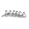 Coghlan's Silver Steel Tablecloth Clamps 6 pk