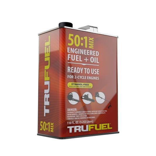 TruFuel Ethanol-Free 2-Cycle 50:1 Pre-Mixed Fuel 110 oz (Pack of 4)
