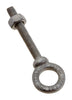National Hardware 5/16 in. X 2-1/4 in. L Galvanized Forged Steel Eyebolt Nut Included