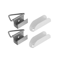 M-D Building Products Aluminum 3.93 in. W X 6.29 in. L Screen Top Hanger 2 pk (Pack of 10)