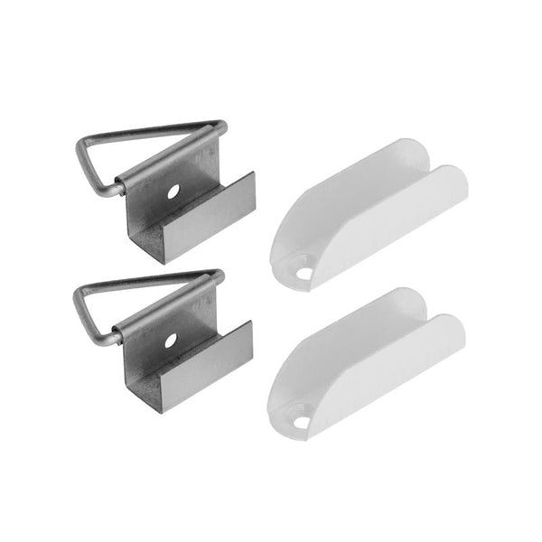 M-D Building Products Aluminum 3.93 in. W X 6.29 in. L Screen Top Hanger 2 pk (Pack of 10)