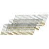 Senco 15 ga. Plastic Strip 20 Deg. Ring Shank Round Head Steel Framing Nails 2-3/8 L x 0.11 Dia. in.
