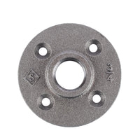 BK Products 3/4 in. FPT Black Malleable Iron Floor Flange (Pack of 5)