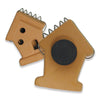 Magnet Source .187 in. L X .5 in. W Black Disc Magnets 0.5 lb. pull 10 pc - Open Box
