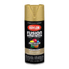 Krylon Fusion All-In-One Metallic Gold Paint + Primer Spray Paint 12 oz (Pack of 6).