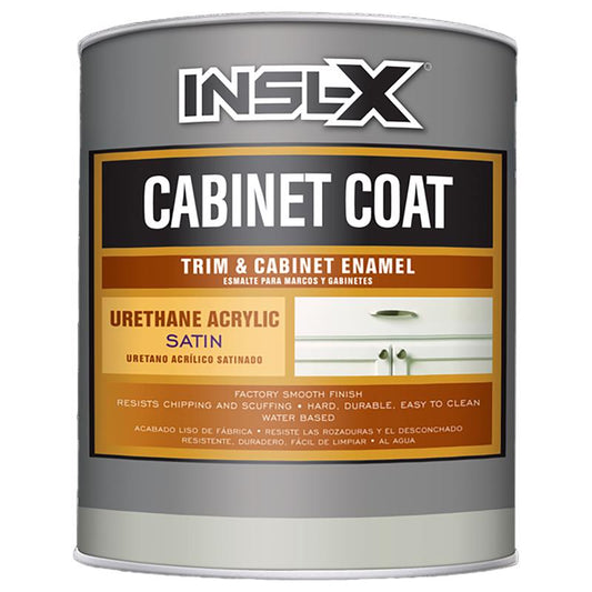 Insl-X Cabinet Coat Satin Tintable Base 3 Trim & Cabinet Enamel Interior 1 qt (Pack of 4)