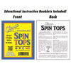Aero-Motion Spin Top Wood Assorted 1 pc (Pack of 72)