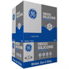 GE Window & Door Clear Silicone 1 Window and Door Caulk Sealant 10.1 oz (Pack of 12)