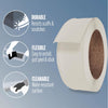 M-D Building Products 4 in. H X 0.08 in. W X 20 ft. L Self-Stick Almond Vinyl Wall Base