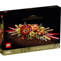 LEGO Dried Flower Centerpiece Building Kit ABS Plastic Multicolored 812 pc