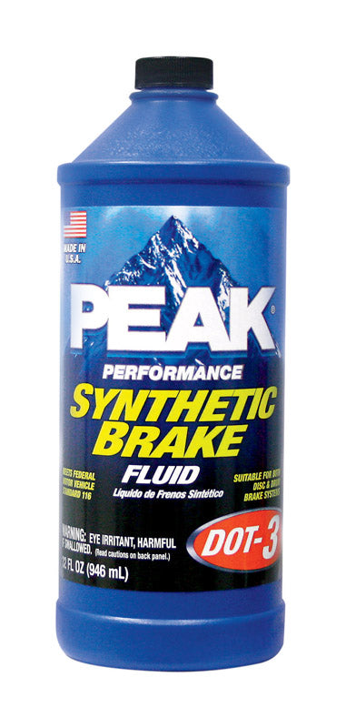 Peak DOT 3 Brake Fluid 32 oz