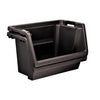 Starplast Black Storage Bin 14.4 in. H X 15.6 in. W X 28 in. D Stackable (Pack of 4)