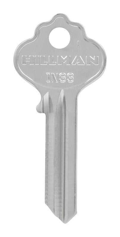 Hillman House/Office Key Blank IN-33 Single (Pack of 10).