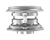 DuraVent 3 in. Dia. Galvanized/Stainless Steel Termination Cap (Pack of 2)