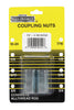 Boltmaster 7/16 - 14 in. Steel Coupling Nut 2 pk