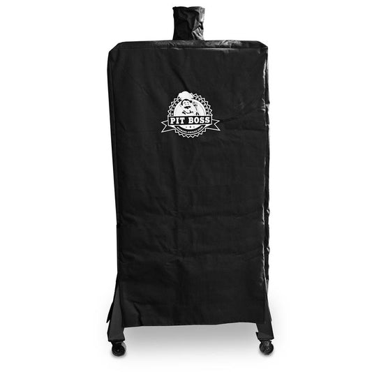 Pit Boss Black Smoker Cover For Seven Series Vertical 30 in. W x 56 in. H