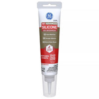 GE Silicone 2 Clear Silicone 2 Kitchen and Bath Caulk 2.8 oz.