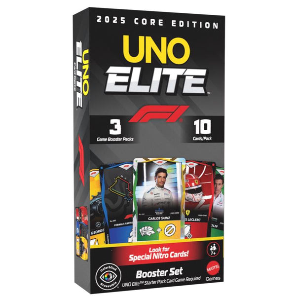 Juego de cartas del Campeonato Mundial de Fórmula Uno UNO Elite