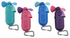 O2 Cool 4.72 in. H x 3 in. Dia. 1 speed Battery Misting Fan (Pack of 12)
