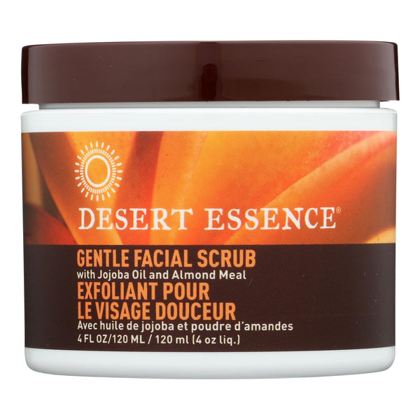 Desert Essence - Exfoliante facial estimulante suave - 4 fl oz