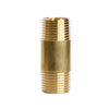 1/2 in. MPT X 1/2 in. D MPT Red Brass Nipple 2 in. L (Pack of 5)