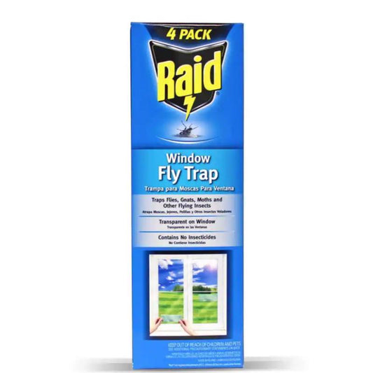 Raid Ftrp-Raid Raid® Window Fly Trap 4 Count  (Pack Of 12)