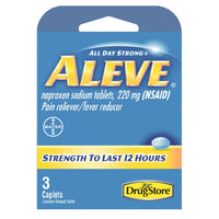 Aleve Drug Store Blue Pain Reliever/Fever Reducer (Pack of 6)