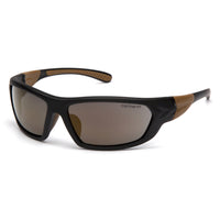 Carhartt Carbondale Anti-Fog Safety Glasses Antique Mirror Lens Black/Tan Frame 1 pc