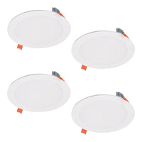 Halo HLB Lite Matte White 6 in. W LED Canless Recessed Downlight 12.6 W - Open Box