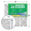 Flanders 20 in. W x 20 in. H x 4 in. D Polyethylene/Polypropylene 8 MERV Pleated Air Filter (Pack of 2)