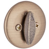 Kwikset Antique Brass Metal Deadbolt (Pack of 3)