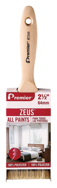 Premier Zeus 2-1/2 in. W Stiff Flat Paint Brush (Pack of 12).
