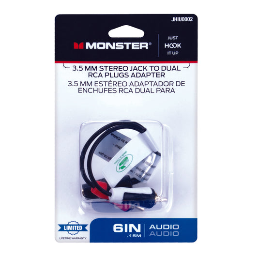 Monster Just Hook It Up Audio Visual Adapter 1 pk