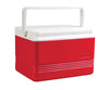 Igloo Legend 12 Cans Capacity Red/White Plastic Reusable Cooler