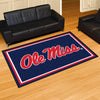 University of Mississippi (Ole Miss) 5ft. x 8 ft. Plush Area Rug