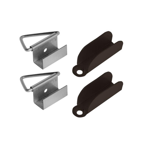 M-D Building Products Aluminum 3.937 in. W X 6.29 in. L Screen Top Hanger 1 pk (Pack of 10)