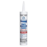 Phenoseal Does It All White Vinyl Kitchen and Bath Adhesive Caulk 10 oz (Pack of 12)