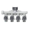 Gilmour Polymer Threaded Male 4-Way Shut-off Valve