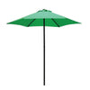 Living Accents 7.5 ft. Green Market Umbrella